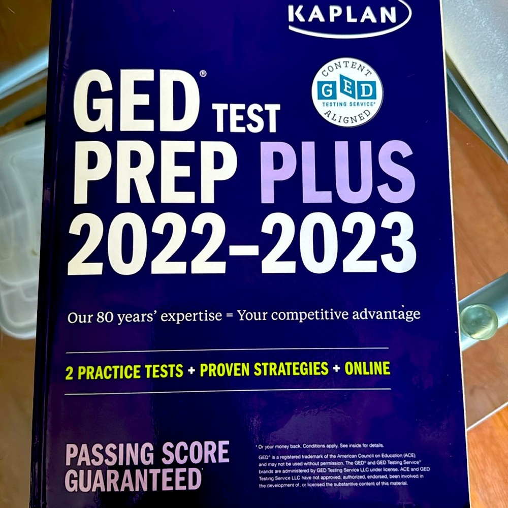 Kaplan GED Test Prep 2022-2023.